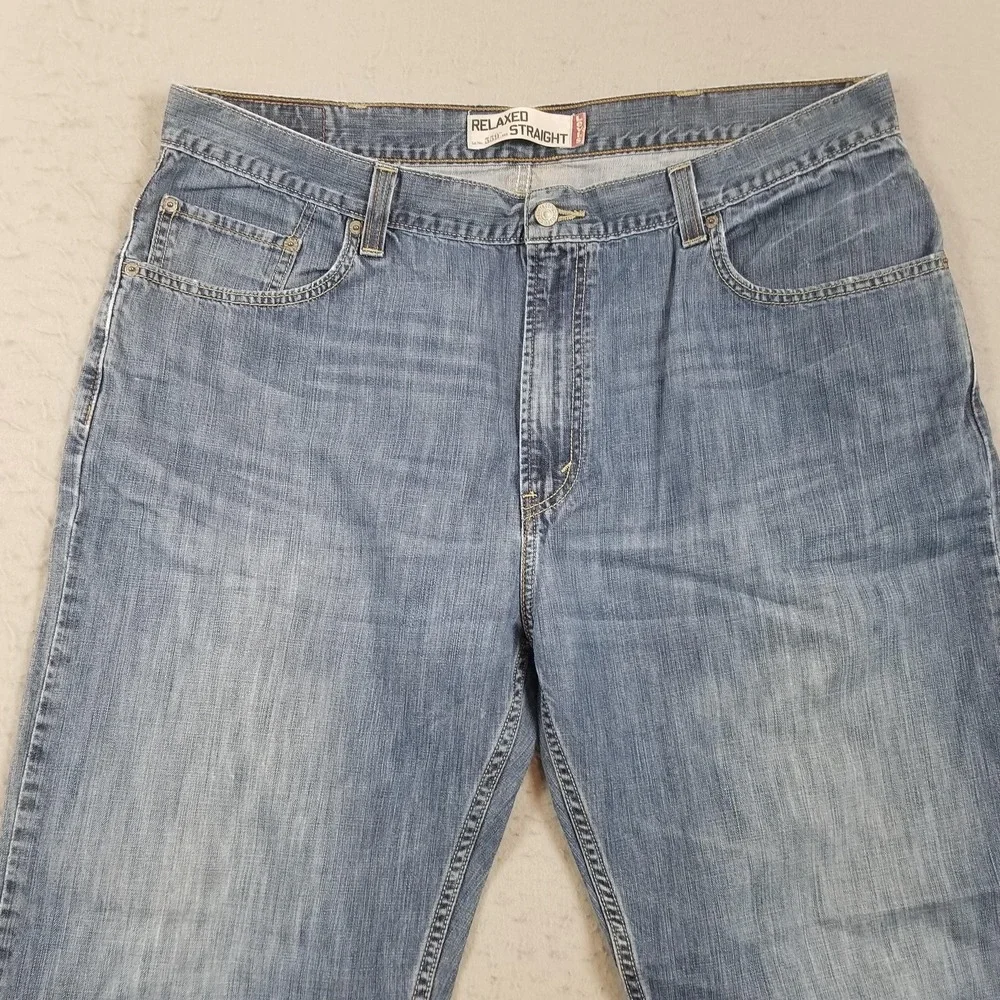 Levis 559 Relaxed Straight Jeans Mens 40x30 Blue Medium‎ Wash Denim Pants